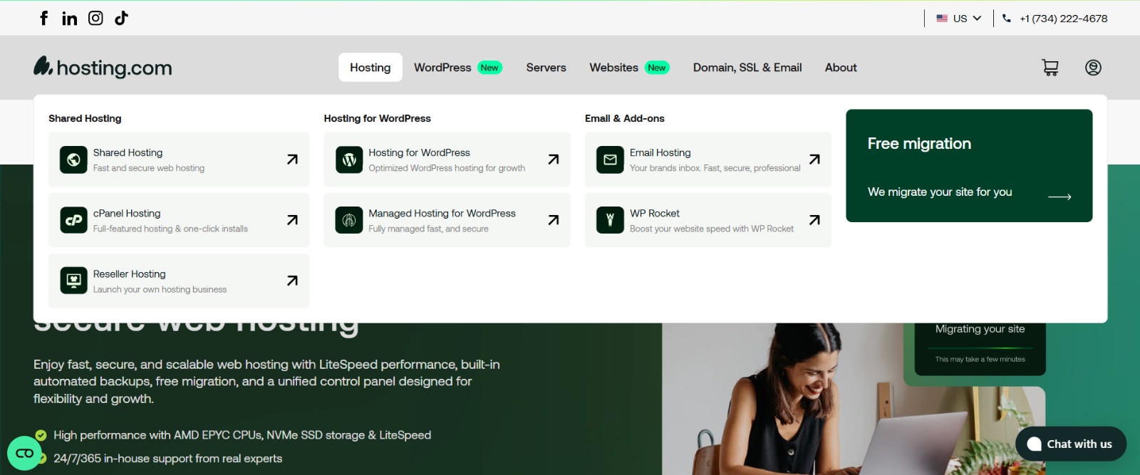Hosting Types Hosting Types