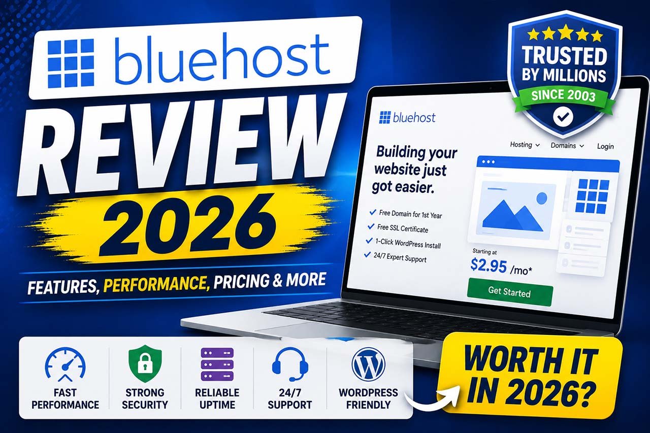 Bluehost review 2026