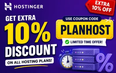Hostinger Discount: Get An Extra 10% Off with PLANHOST
