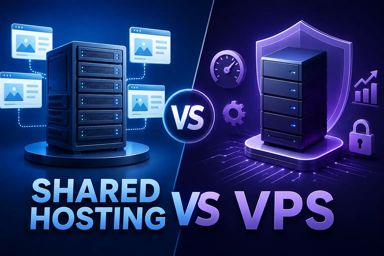 Shared Hosting vs VPS: Which Should You Choose?